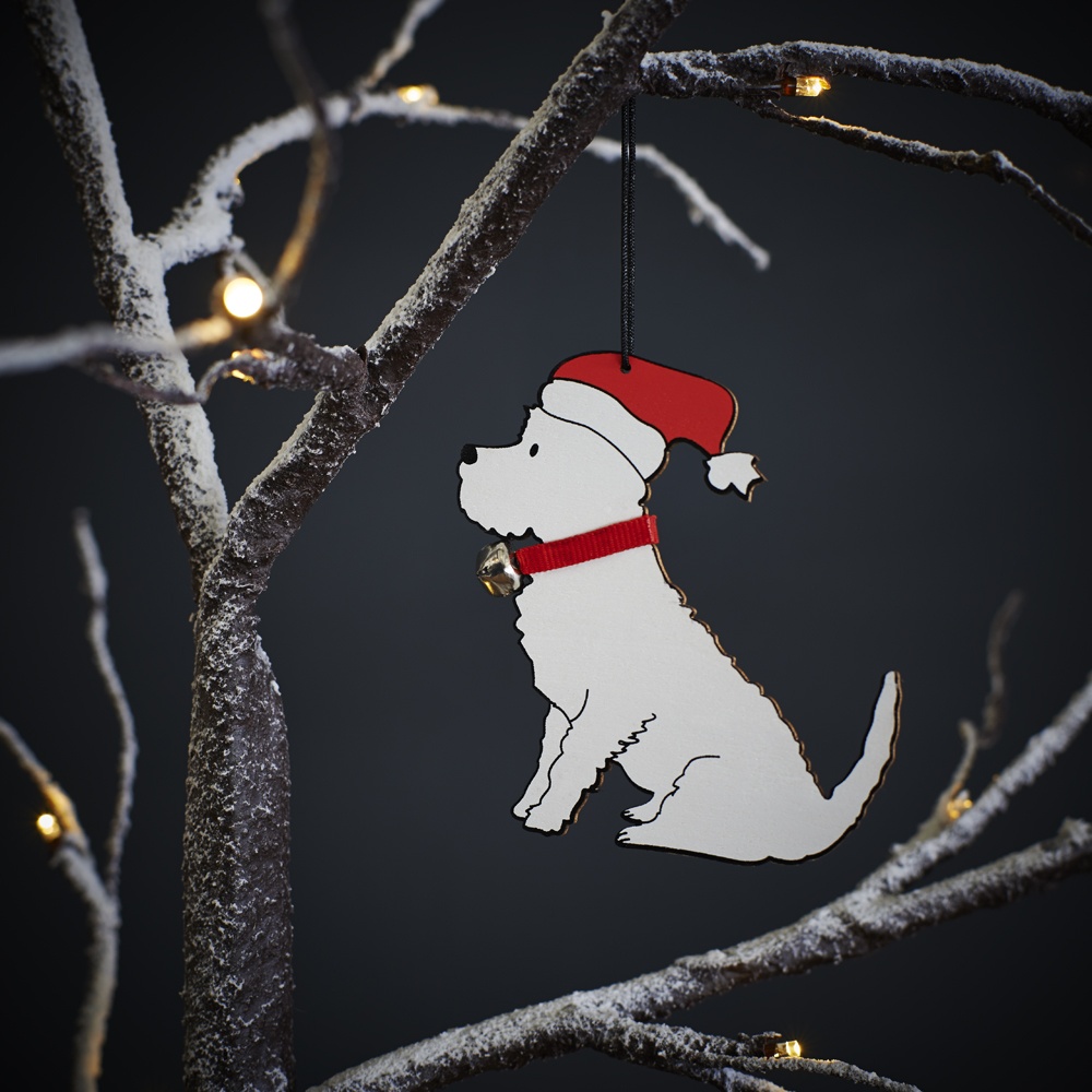 Westie Dog Christmas Tree Decoration , Mischievous Mutts > Christmas Decorations , Westie