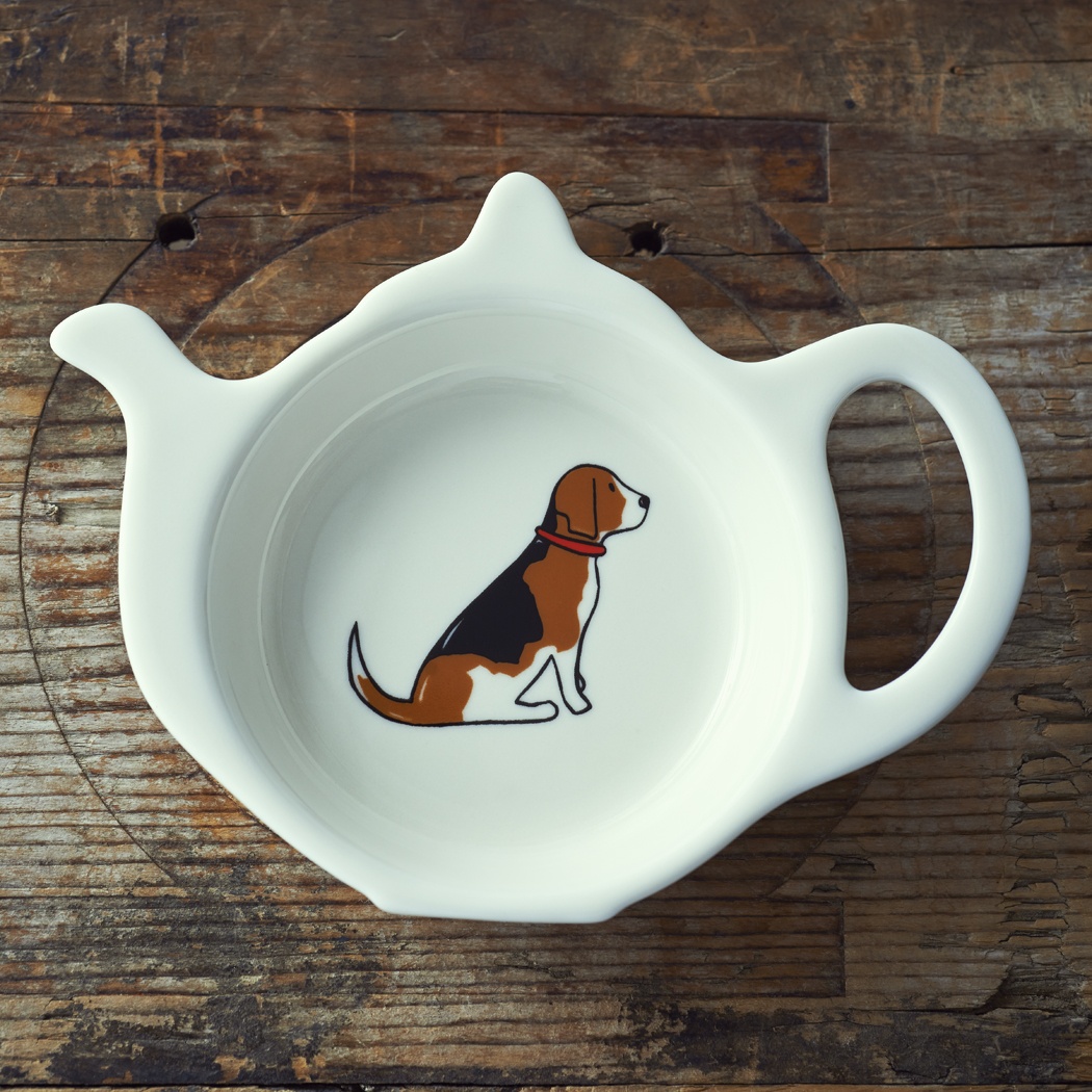 Beagle Teabag Dish , Mischievous Mutts > Teabag Dishes , Beagle
