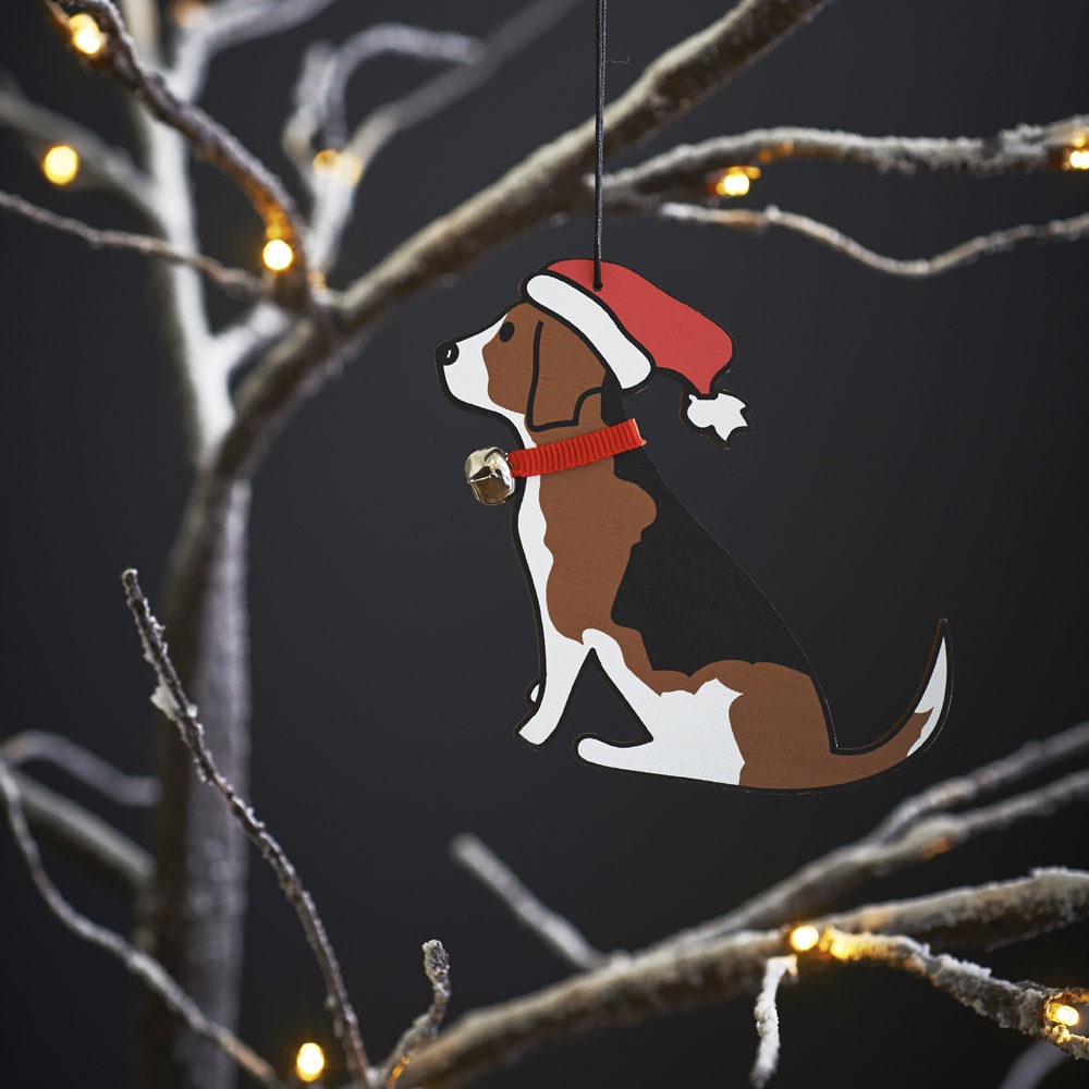 OUTLET - BEAGLE CHRISTMAS TREE DECORATION , outlet , 