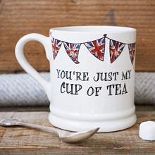 You're just my cup of tea