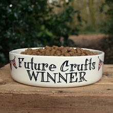 "Future Crufts Winner" dog bowl