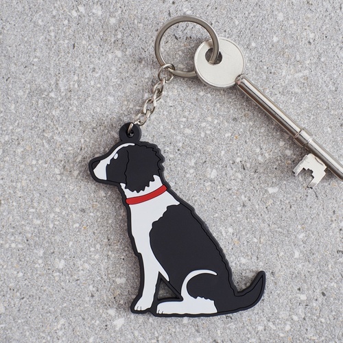 Staffie Key Ring £6.95 - Mischievous Mutts - Keyrings Sweet