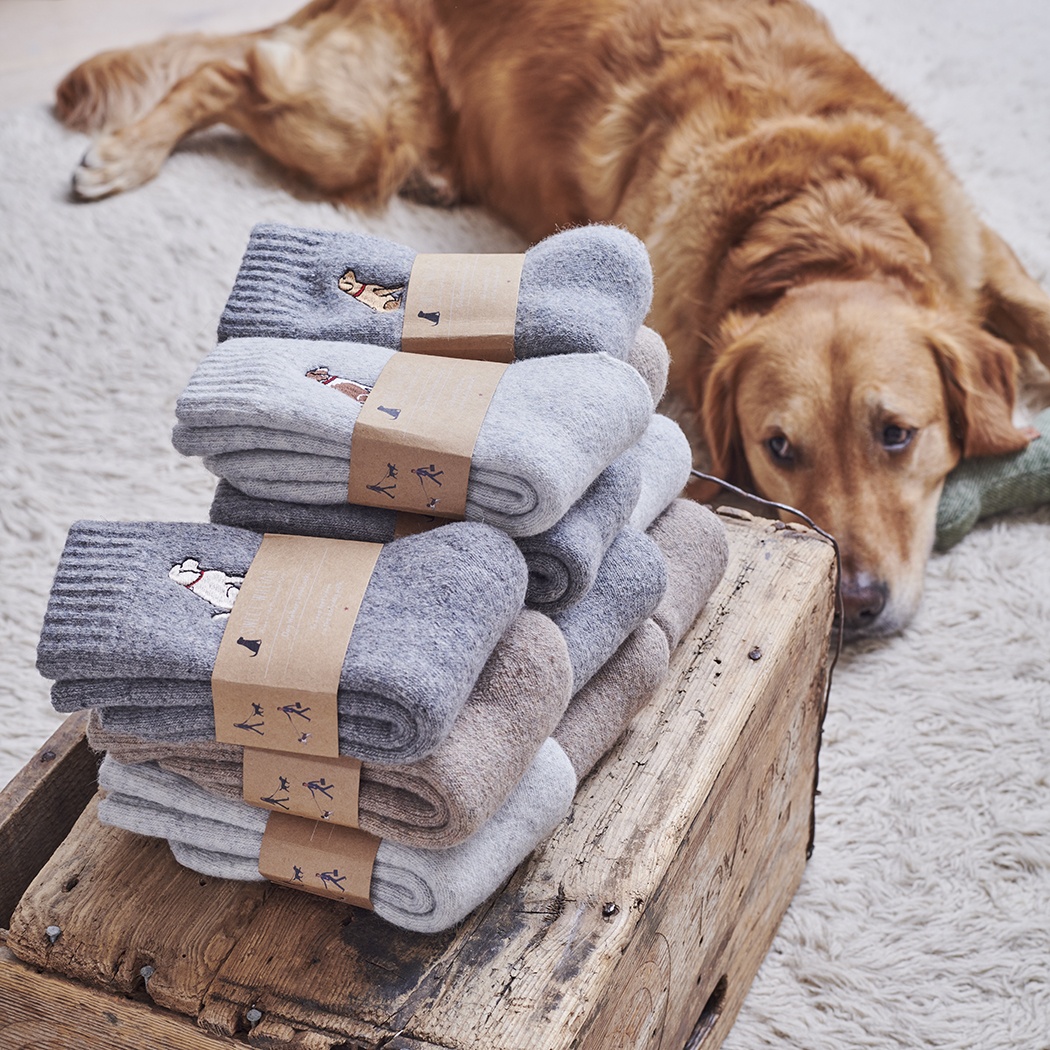 German Shepherd Dog Walking Socks