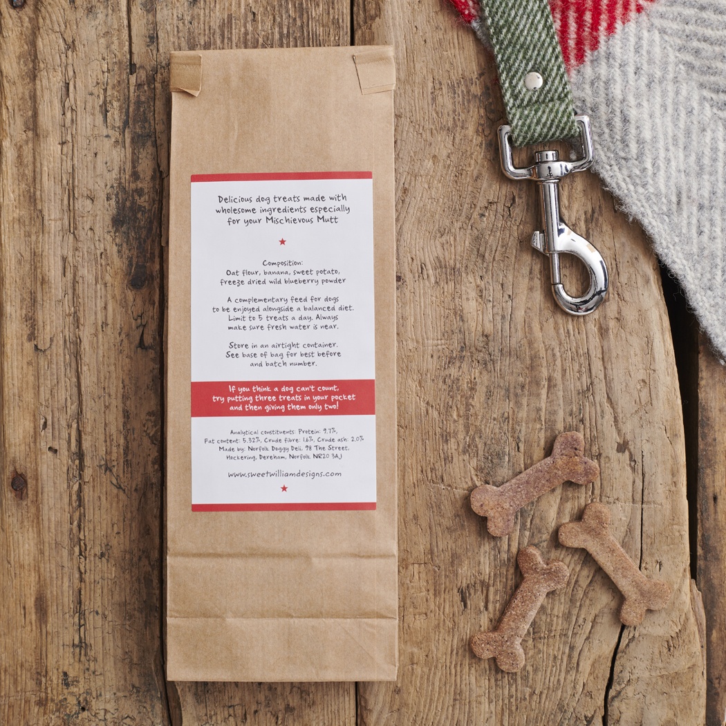 Banana & Blueberry Dog Treats