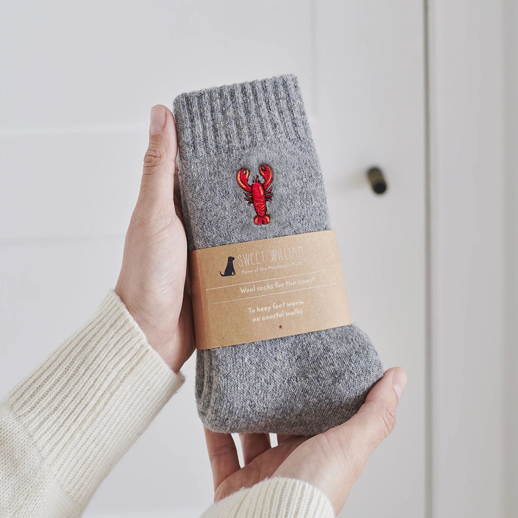Lobster Wool Socks Lobster Wool Socks