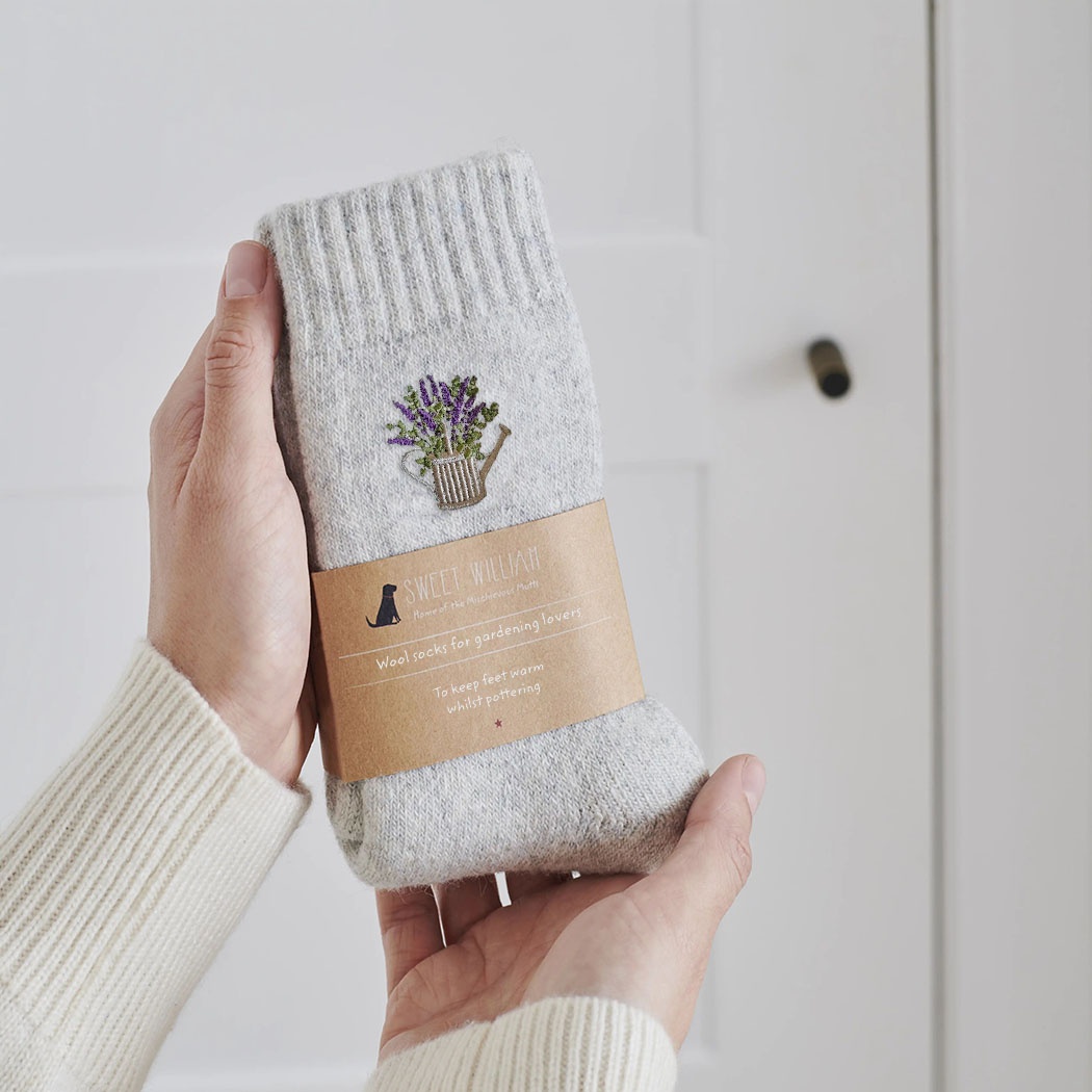 Watering Can Gardening Socks