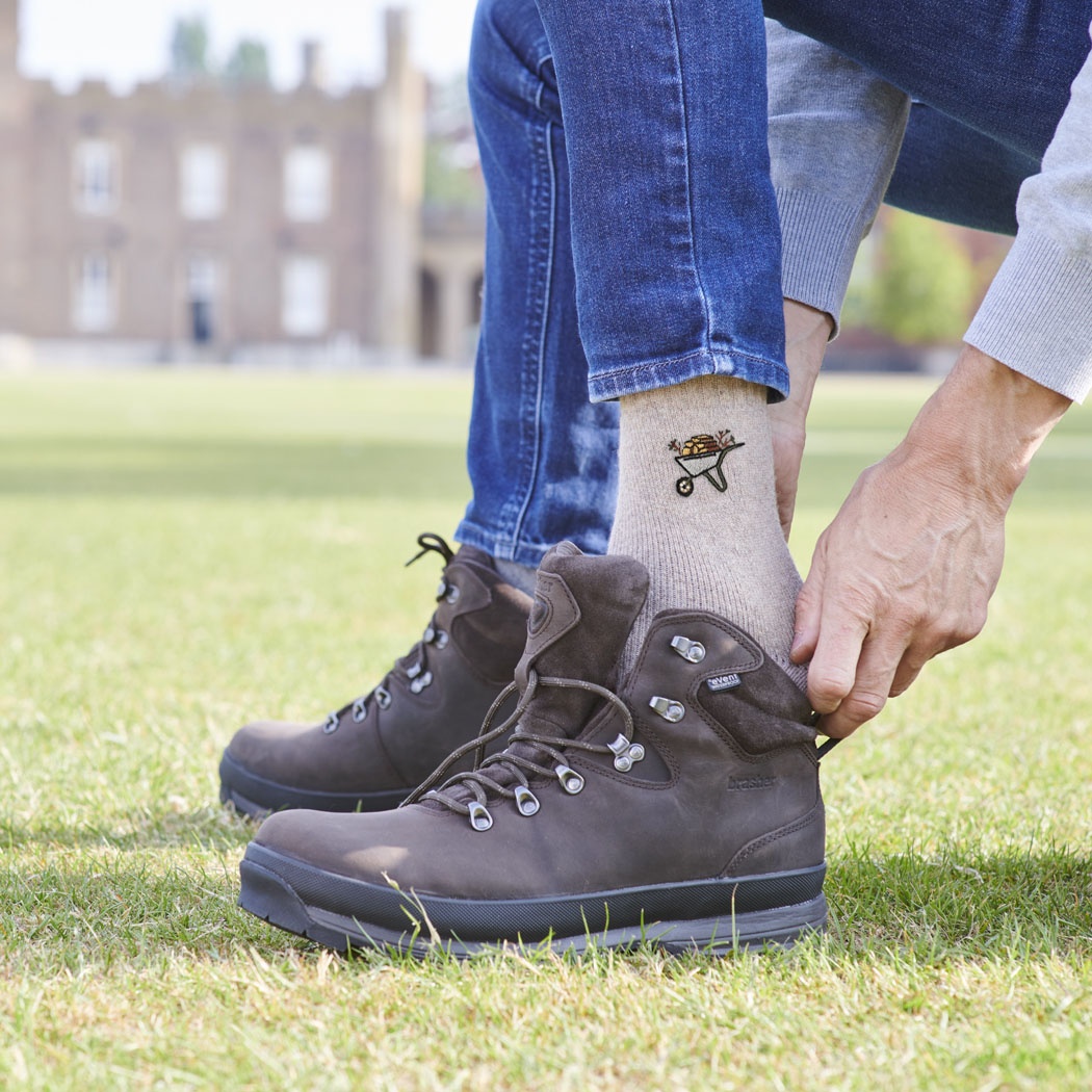 Wheelbarrow Gardening Socks