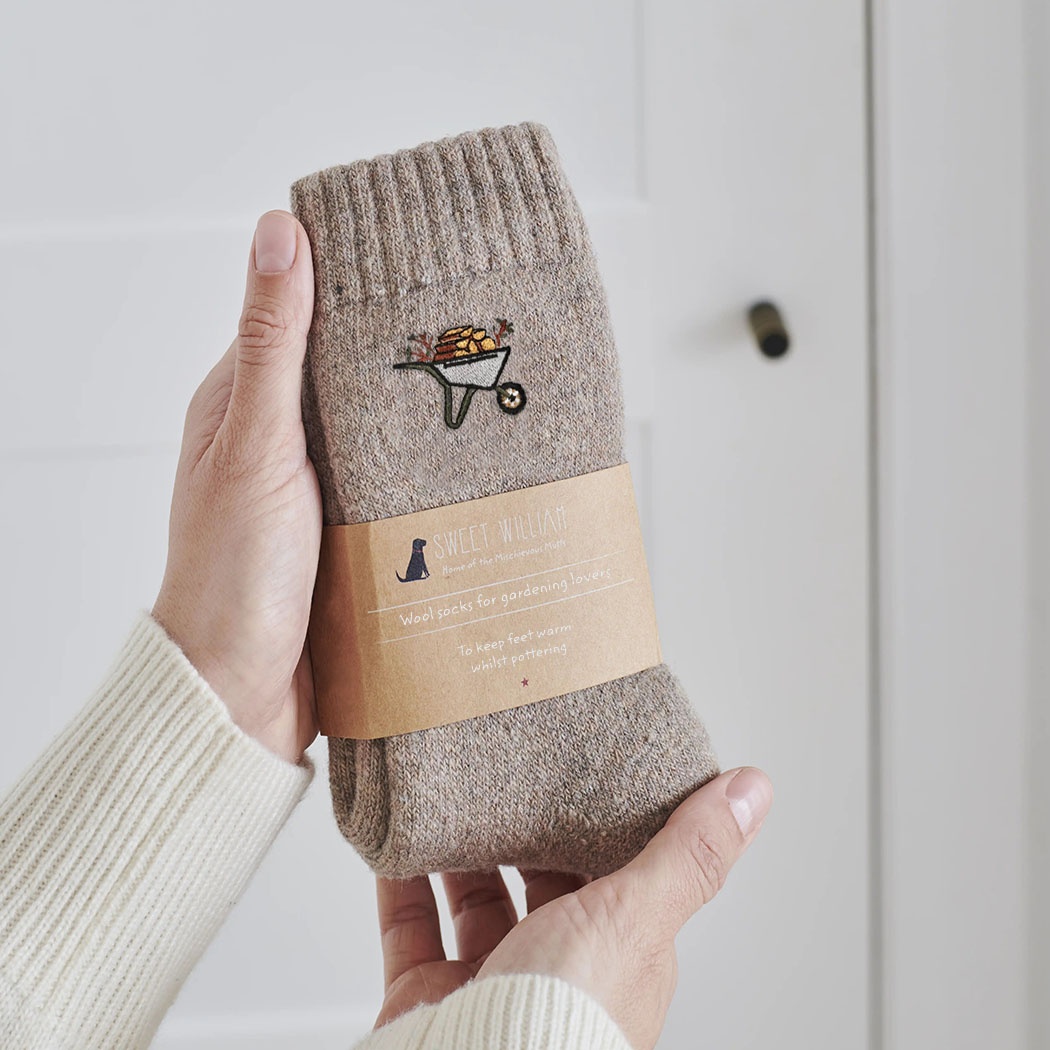 Wheelbarrow Gardening Socks