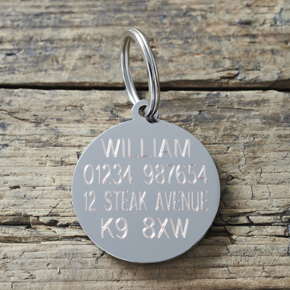 Yorkshire Terrier Cufflinks and Dog Tag Set