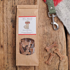 Handmade Banana & Blueberry Dog Treats — natural biscuits baked for dogs, by Sweet William Designs
