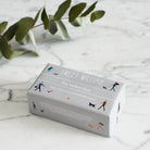 Dog Walkers Revival Soap bar on marble surface — triple milled soap enriched with honey, part of the Dog Walkers Revival Kit by Sweet William Designs