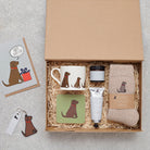 Father's Day dog lover gift hamper with Chocolate Labrador socks – Sweet William Designs