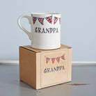 Ceramic Grandpa mug presented in a kraft gift box, a thoughtful gift for a much-loved grandparent