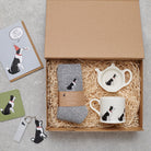 Border Collie gift hamper featuring personalised Border Collie keyring — thoughtful dog lover gift set by Sweet William Designs