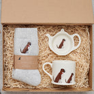 Boxer gift hamper featuring personalised Boxer keyring — thoughtful dog lover gift set by Sweet William Designs