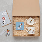 Jack Russell gift hamper featuring personalised Jack Russell keyring — thoughtful dog lover gift set by Sweet William Designs