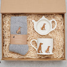Vizla gift hamper featuring personalised Vizla keyring — thoughtful dog lover gift set by Sweet William Designs