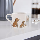 Sweet William Golden Cocker Spaniel Mug in a kitchen setting — illustrated Golden Cocker Spaniel ceramic mug