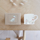 Westie mug with kraft gift box — beautifully presented dog lover gift by Sweet William Designs
