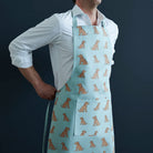 Golden Cocker Spaniel apron — organic cotton screen-printed dog apron, a perfect gift for Cocker Spaniel lovers by Sweet William Designs