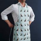 Yorkshire Terrier apron — organic cotton screen-printed Yorkie apron, a perfect gift for Yorkshire Terrier lovers