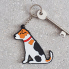 Jack Russell keyring — personalised double-sided PVC dog lover gift by Sweet William Designs