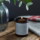 Sleepy Dog Organic Candle — sweet sleeping dog illustration, relaxing gift for dog lovers