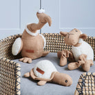 Sweet William Designs collection of characterful dog toys featuring Horatio the Turtle, Woolliam the Lamb and Tarquin the Dodo — playful, charming gifts for dogs
